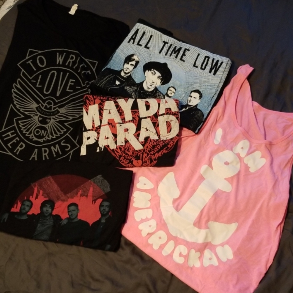 Pop Punk shirt/tanktop bundle